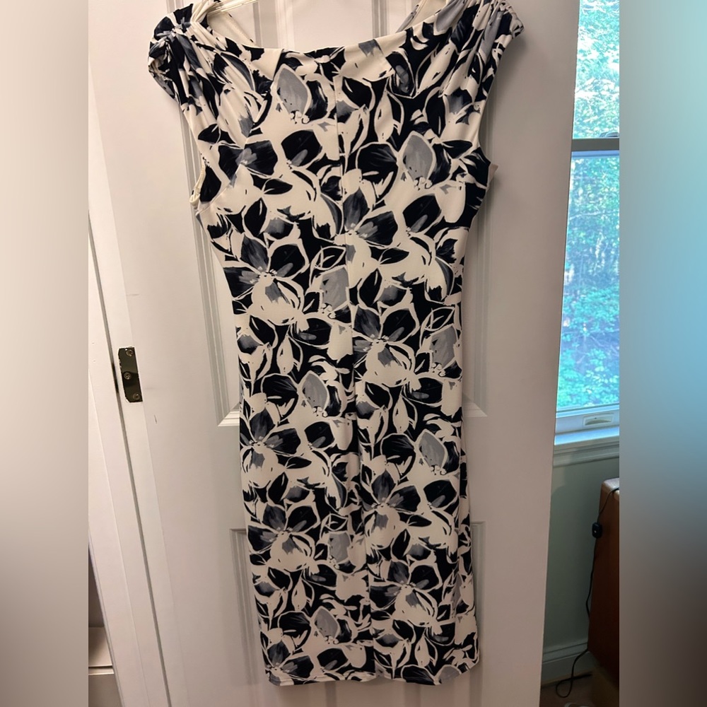 Ralph Lauren dress cinched waist, above knee